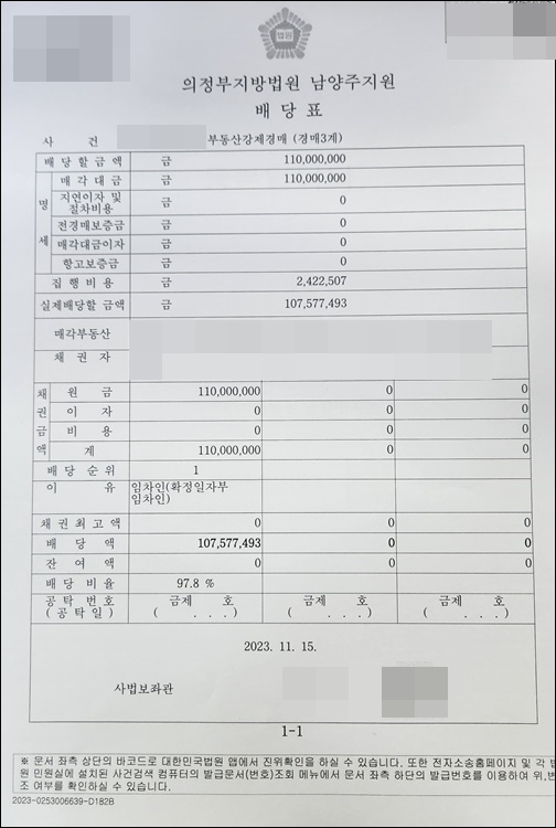 - 배당표-정본